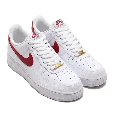 NIKE Air Force 1 '07 white/team red/white  